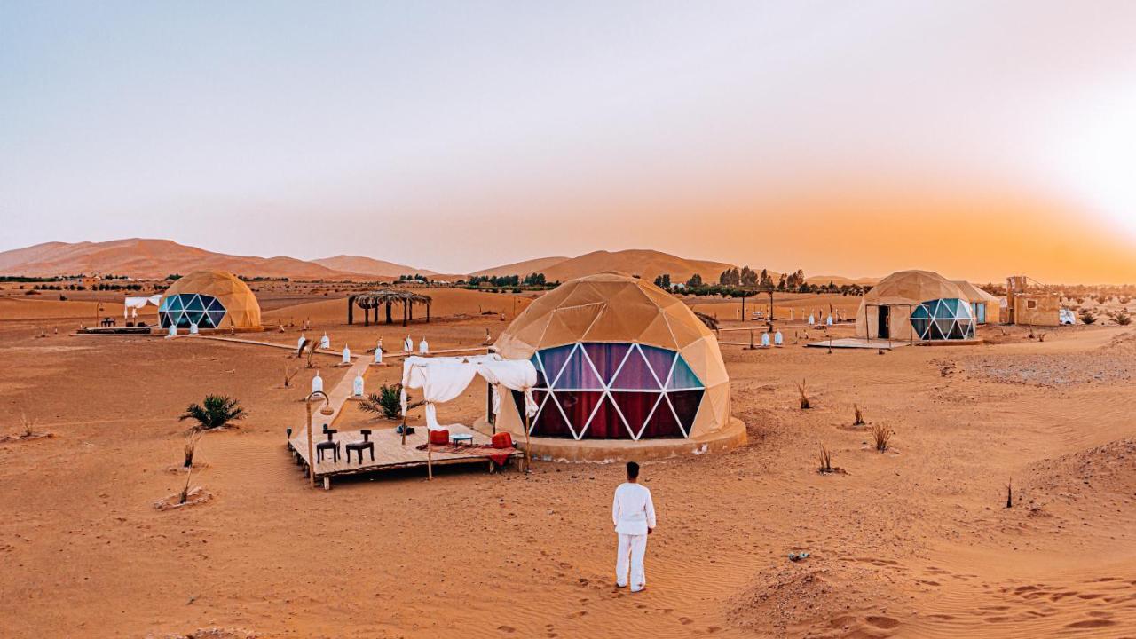 فندق Sunrise Sahara Camp مرزوكة المظهر الخارجي الصورة