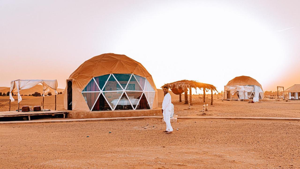 فندق Sunrise Sahara Camp مرزوكة المظهر الخارجي الصورة