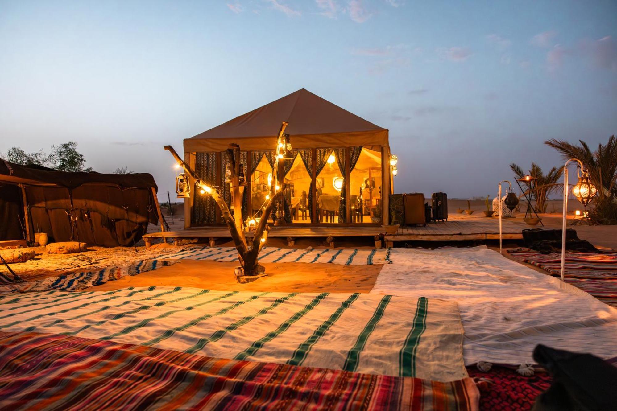 فندق Sunrise Sahara Camp مرزوكة المظهر الخارجي الصورة