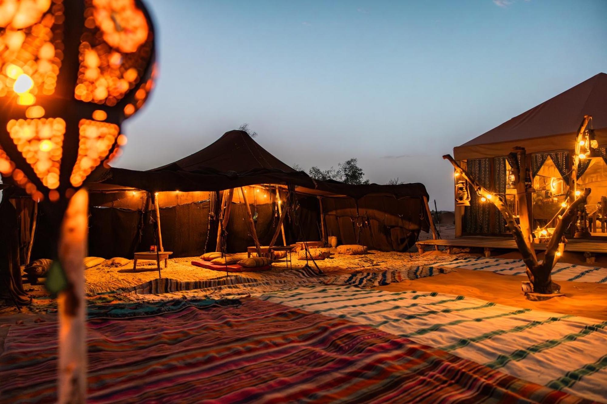 فندق Sunrise Sahara Camp مرزوكة المظهر الخارجي الصورة